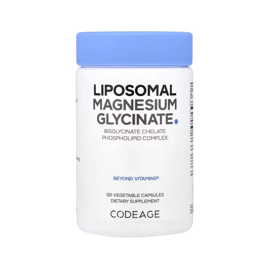 Codeage, Glicinato De Magnesio Liposomal, 120 Cápsulas Vegetales