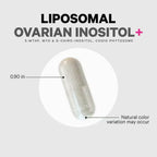 Codeage, Inositol Ovárico Liposomal + Folato, Coq10, Polifenoles, 120 Cápsulas Vegetales