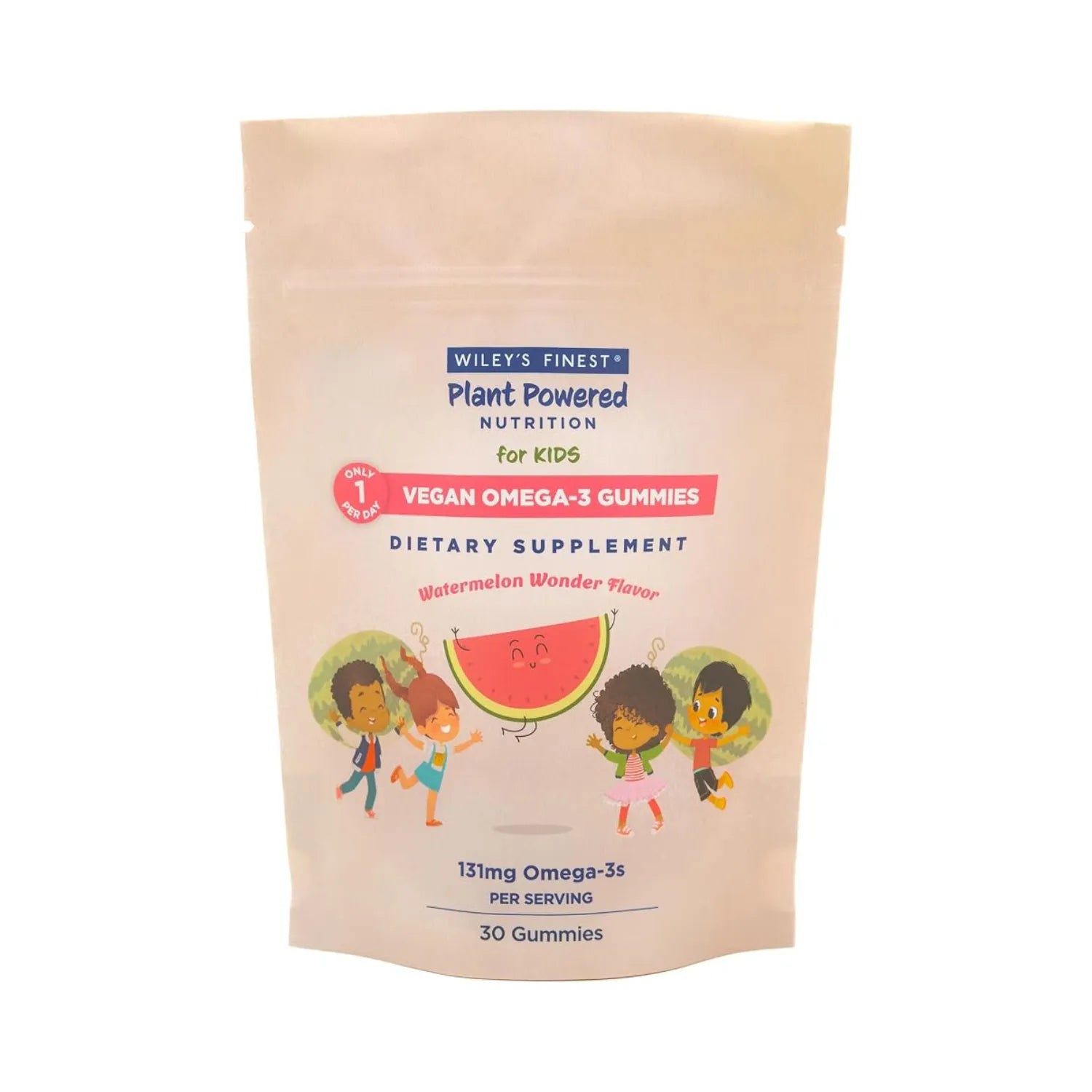 Wileys Finest Vegan Omega3 131 Mg, 30 Gomitas Para Niños Sfn