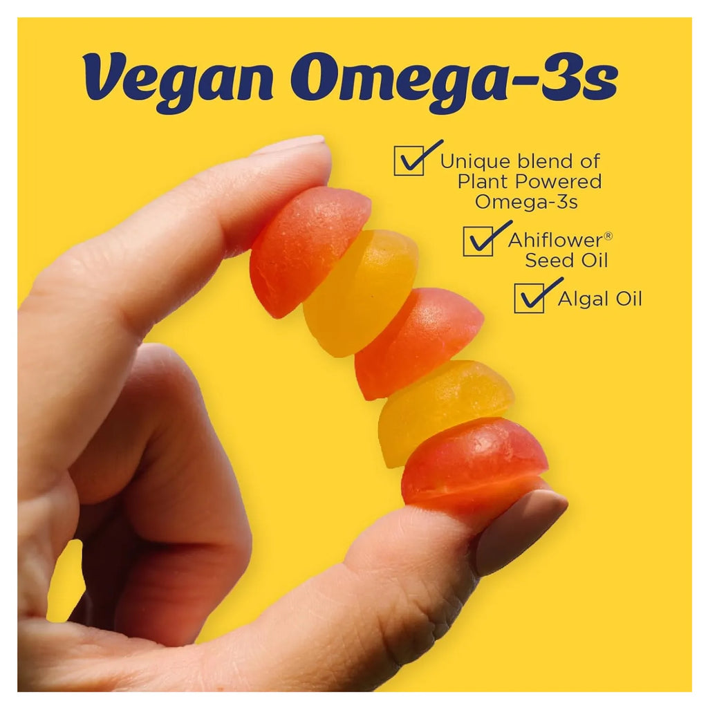 Wiley's Finest Gomitas Veganas Omega-3 Para Niños 30 Gomitas