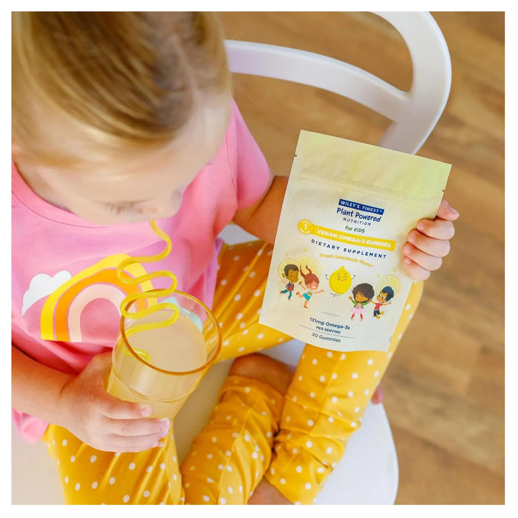 Wiley's Finest Gomitas Veganas Omega-3 Para Niños 30 Gomitas