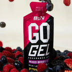 BPN Go Gel Energy | Gel Energético de Resistencia | 10 Piezas de 41 g | Sabor Mixed Berry