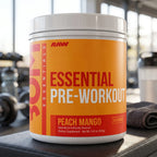 RAW CBUM Essential Pre-Entreno 399 g / 30 Servicios | Energía, enfoque y rendimiento deportivo | 200 mg de cafeína por porción | Con L-Citrulina, Beta-Alanina, L-Tirosina y Taurina | Suplemento alimenticio
