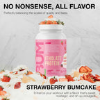 Raw Nutrition, Bum, Proteína Itholate®, Torta de fresa, 775 g (27,34 oz)