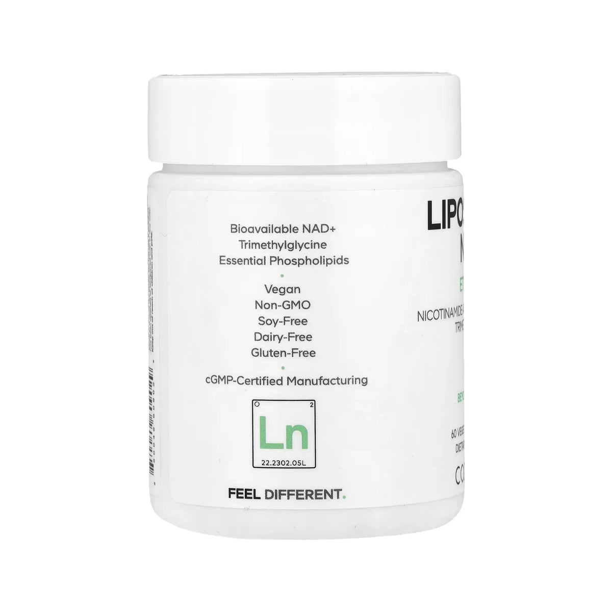 Codeage, Eternal, NAD + Liposomal, 60 Cápsulas Vegetales