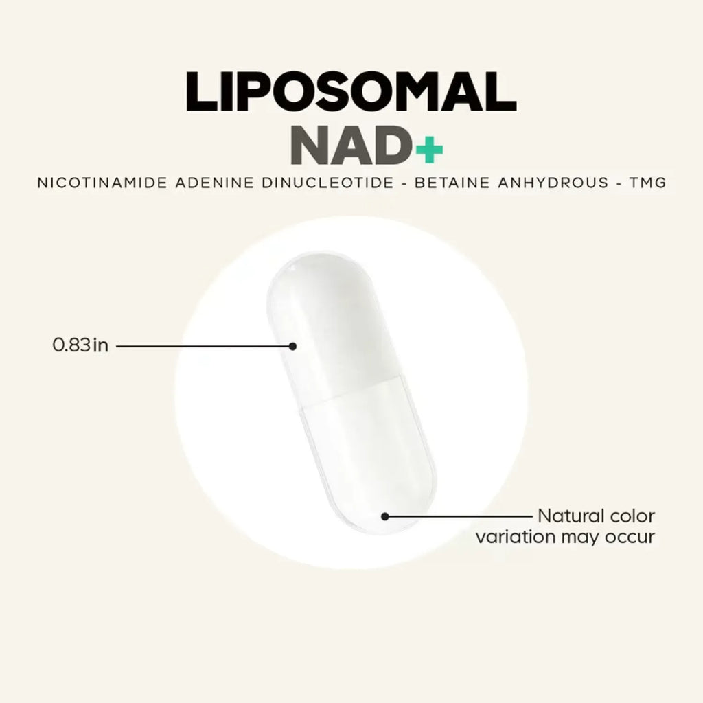 Codeage, Eternal, NAD + Liposomal, 60 Cápsulas Vegetales