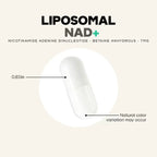 Codeage, Eternal, NAD + Liposomal, 60 Cápsulas Vegetales