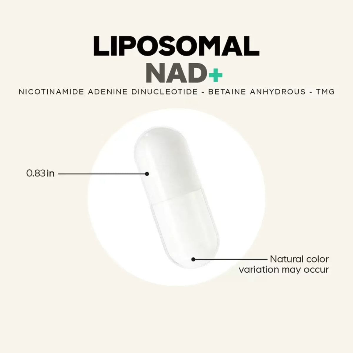 Codeage, Eternal, NAD + Liposomal, 60 Cápsulas Vegetales