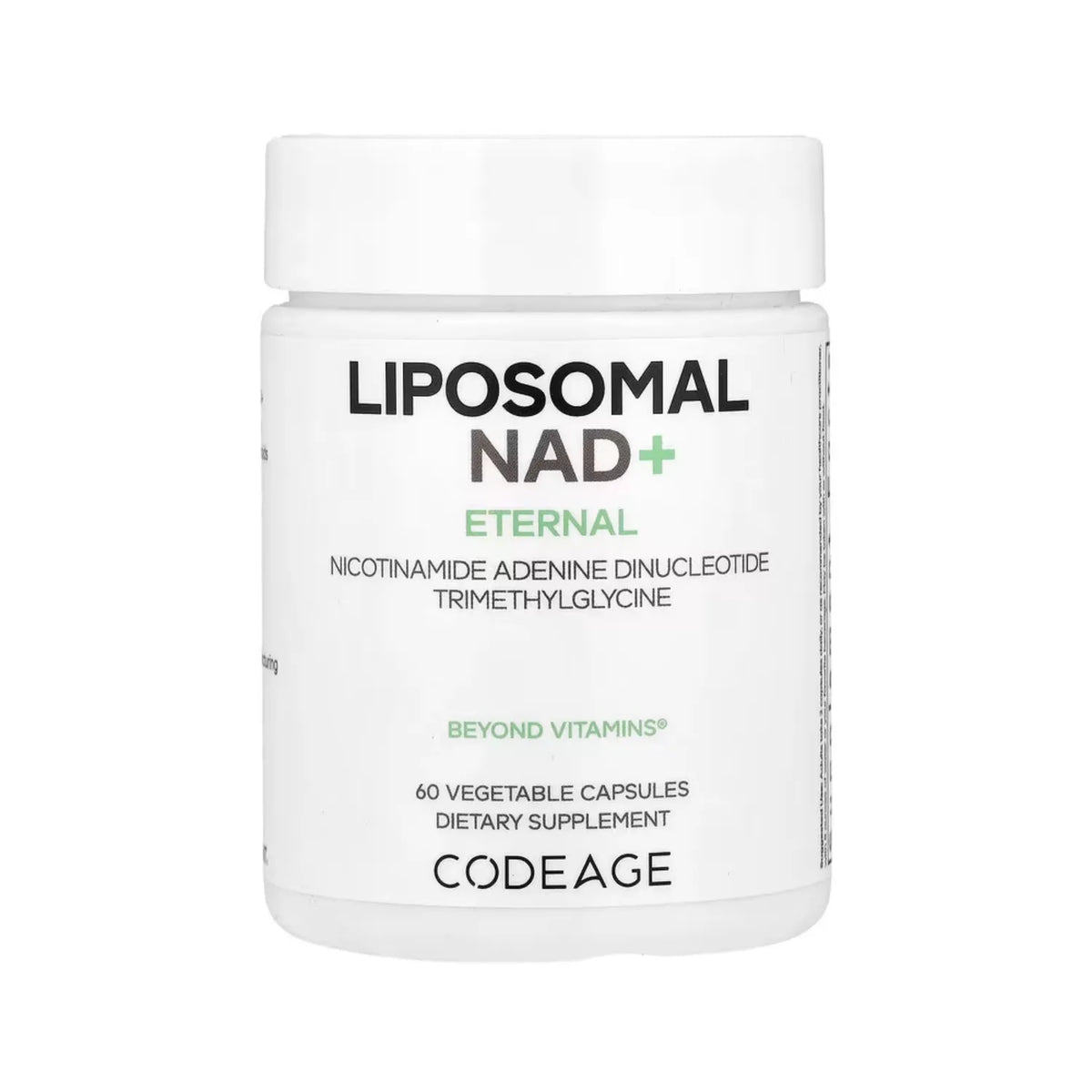 Codeage, Eternal, NAD + Liposomal, 60 Cápsulas Vegetales