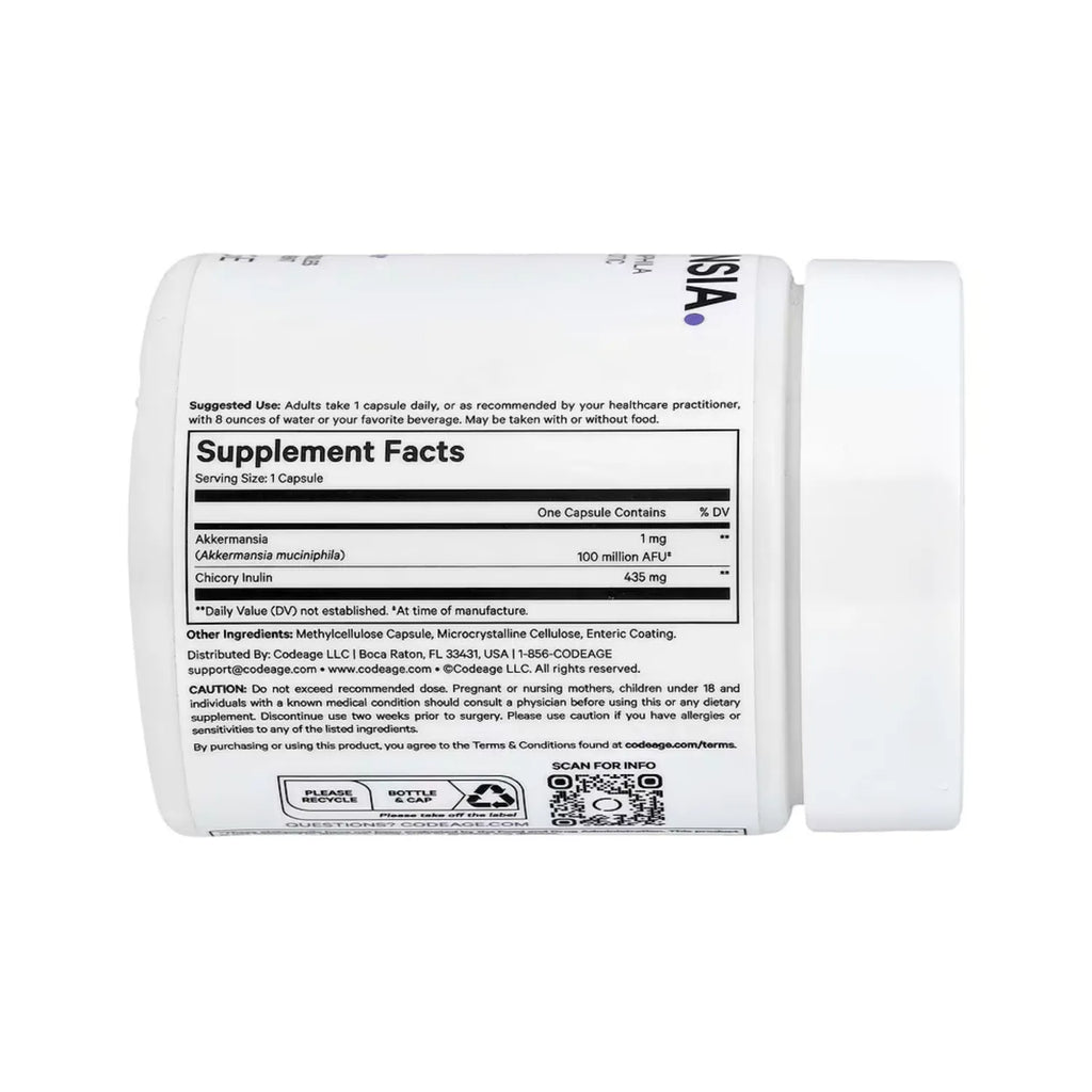Codeage Akkermansia 90 Cápsulas Vegetales