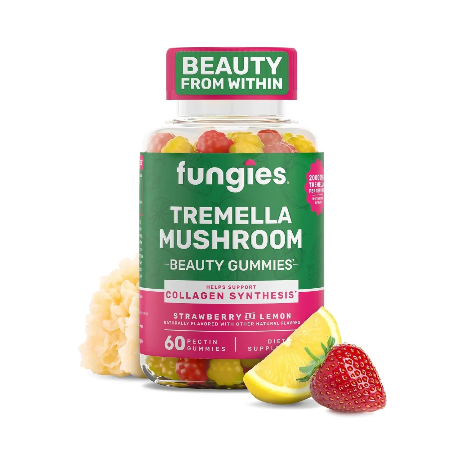 Fungies Tremella Mushroom Gummie 60 gomitas sfn