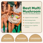 Fungies Best Multi Mushroom Daily Gummies 60 gomitas sfn