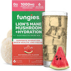 Fungies Lions Mane Mushroom Hydration Electrolyte Drink Mix 6 stick sandia