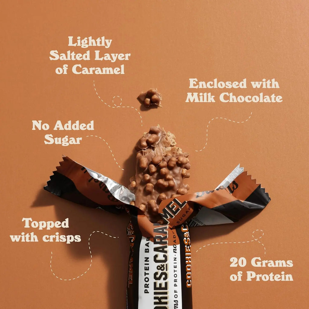 Barebells Bar 12/55g Cookies & caramel