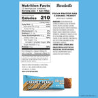 Barebells Barra Vegana De Proteína 12 Pzs Caramel Peanut