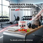 VMI Sports KXR Sport Pre-Workout 222g - 30 Servings Gummy Bear | Energía y Enfoque | Suplemento deportivo para rendimiento muscular | Fórmula con Beta-Alanina y Citrulina | Suplemento alimenticio