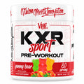 VMI Sports KXR Sport Pre-Workout 222g - 30 Servings Gummy Bear | Energía y Enfoque | Suplemento deportivo para rendimiento muscular | Fórmula con Beta-Alanina y Citrulina | Suplemento alimenticio