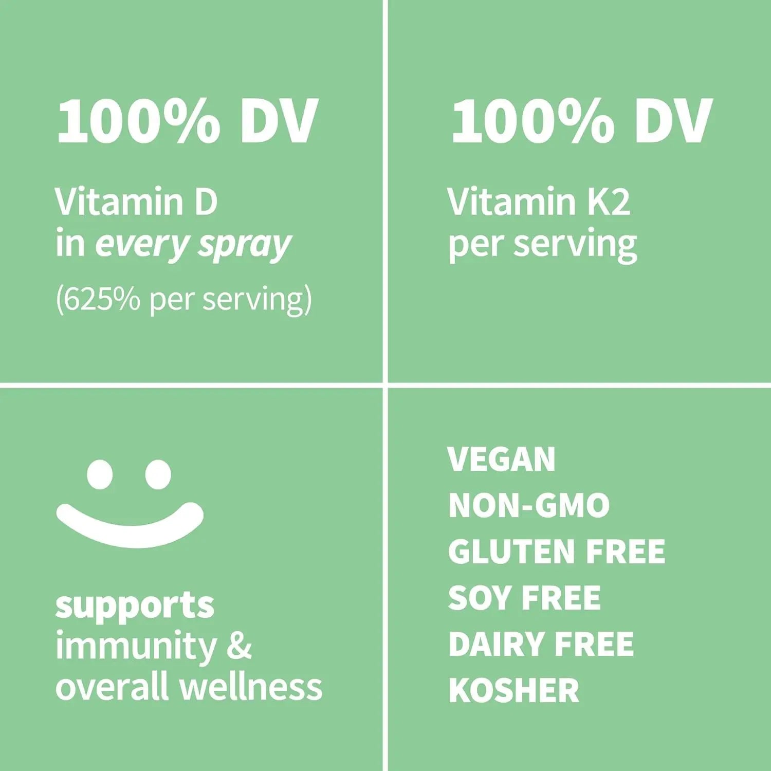 Sprout Living Vitamina D3 5000 Ui + K2 120mcg Sfn