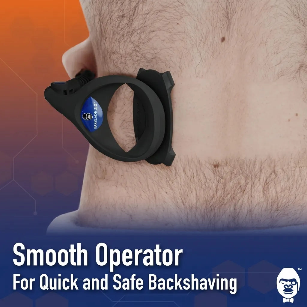 BAKBLADE Navajas de Repuesto 6 Pack para Afeitadora de Espalda 2.0 | Cartuchos DryGlide para Afeitado Corporal | Reemplazo Fácil y Rápido | Uso en Seco o Húmedo | 6 Piezas