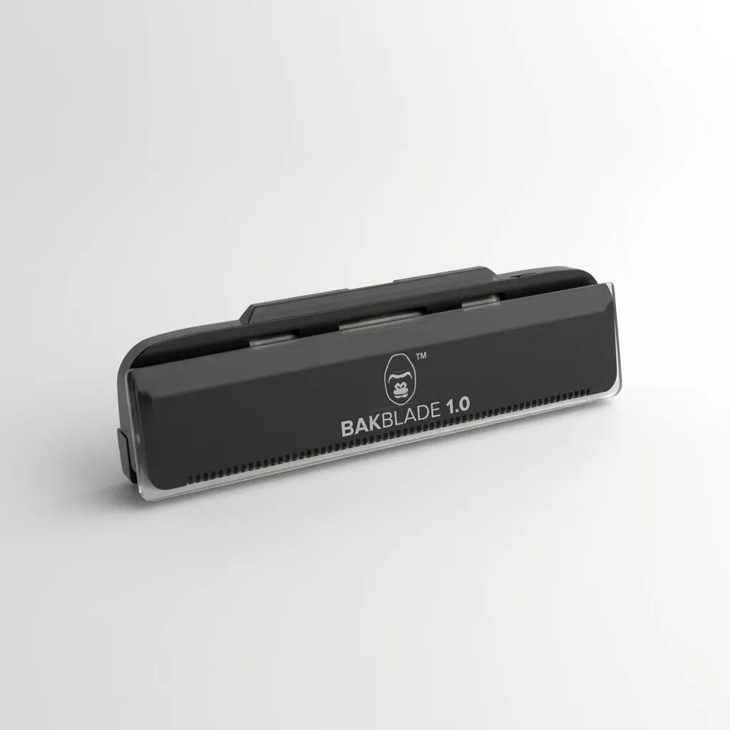 BAKBLADE Navajas de Repuesto 3 Pack para Afeitadora de Espalda 1.0 | Cuchillas Extra Anchas para Afeitado Seco o Húmedo | Reemplazo Fácil de Cartuchos | 3 Piezas
