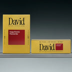 David Barra de Proteína 28 g de Proteína por Porción, Caja con 12 Piezas, Sabor Fudge Brownie