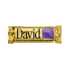 David Barra de Proteína 28 g de Proteína por Porción, Caja con 12 Piezas, Sabor Blueberry Pie