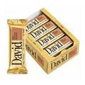 David Barra de Proteína 28 g de Proteína por Porción, Caja con 12 Piezas, Sabor Salted Peanut Butter