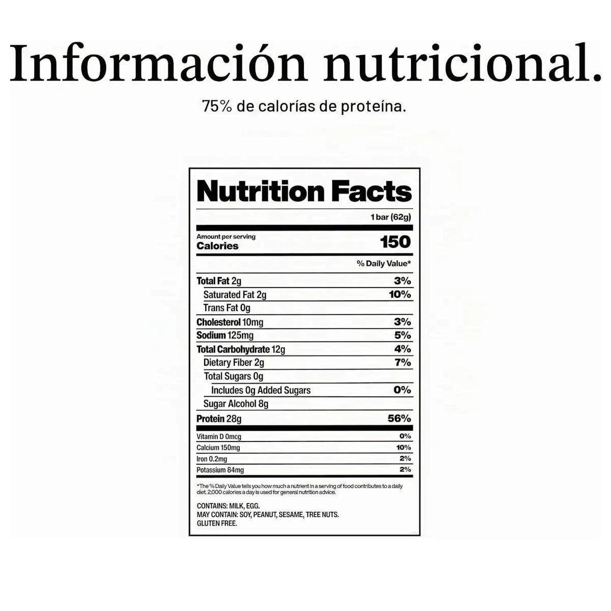 David Barra de Proteína 28 g de Proteína por Porción, Caja con 12 Piezas, Sabor Cinnamon Roll