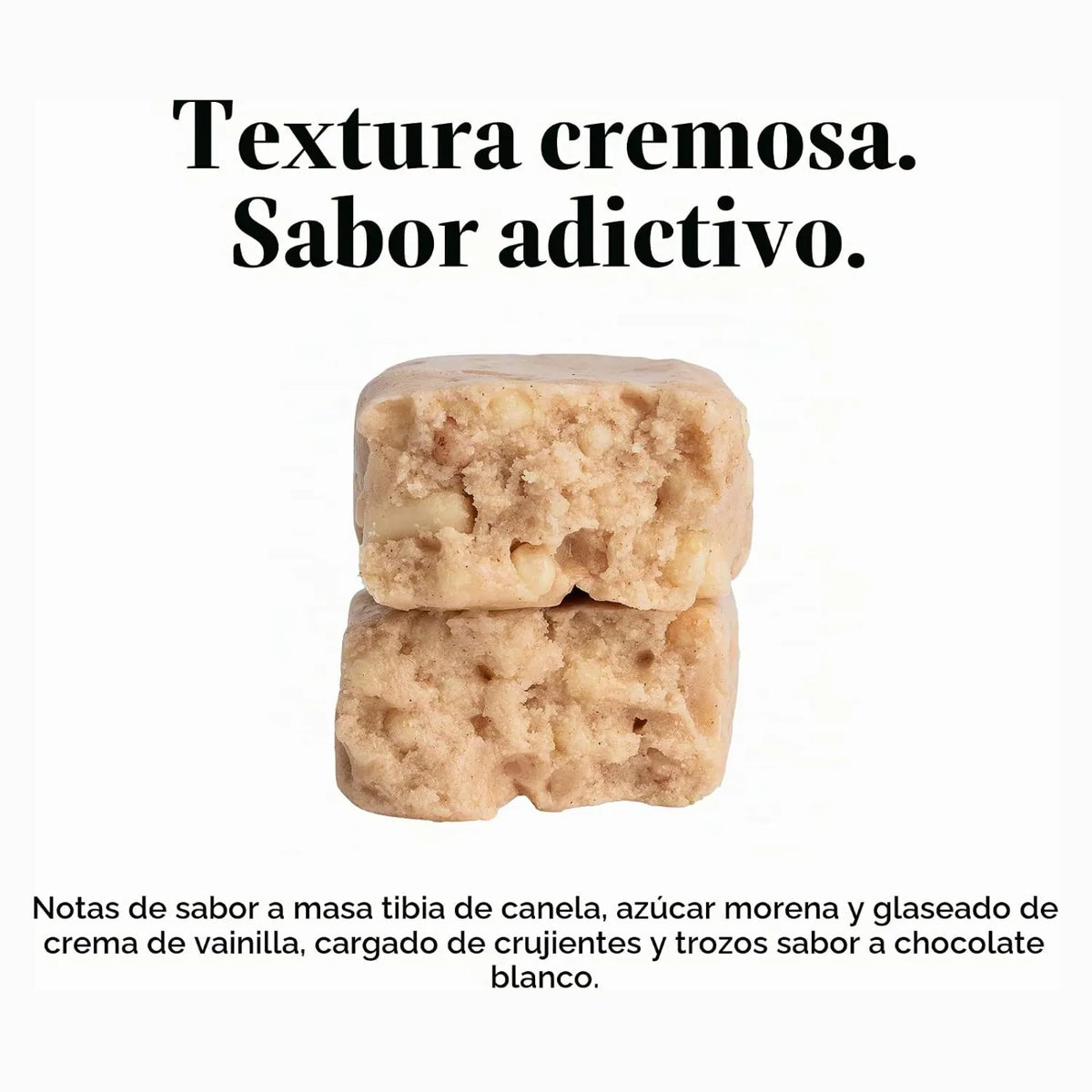 David Barra de Proteína 28 g de Proteína por Porción, Caja con 12 Piezas, Sabor Cinnamon Roll