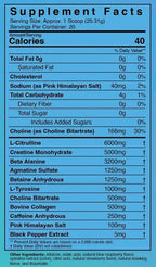 Bodacious Pre-Workout Blue Rizz