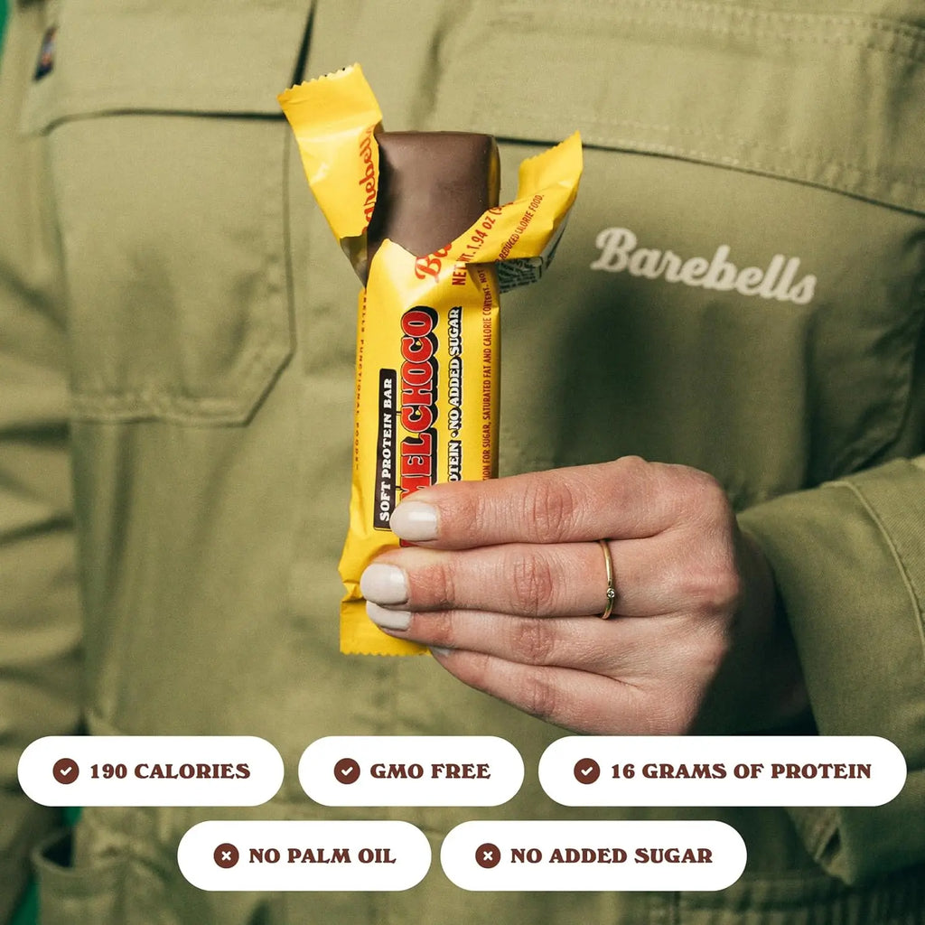 Barebells Barras De Proteina 12 Pzs De 55 Grs Softbar Caramel Choco