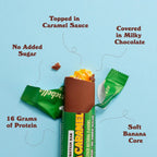 Barebells Soft Protein Bar 12 barras Sabor Banana Caramel | Barras de Proteína Alta en Proteína | Snack Nutricional