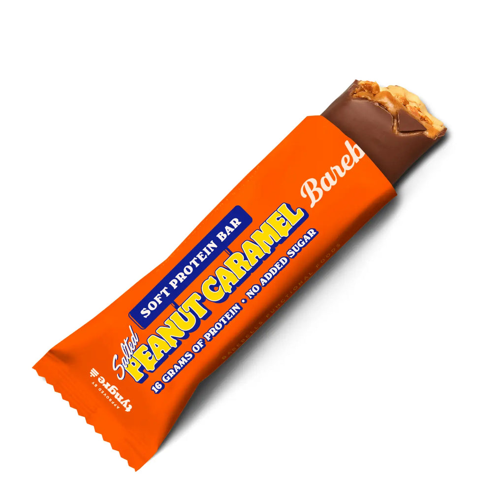 Barebells Barras De Proteina 12 Pzs De 55 Grs Softbar Salted Peanut Caramel