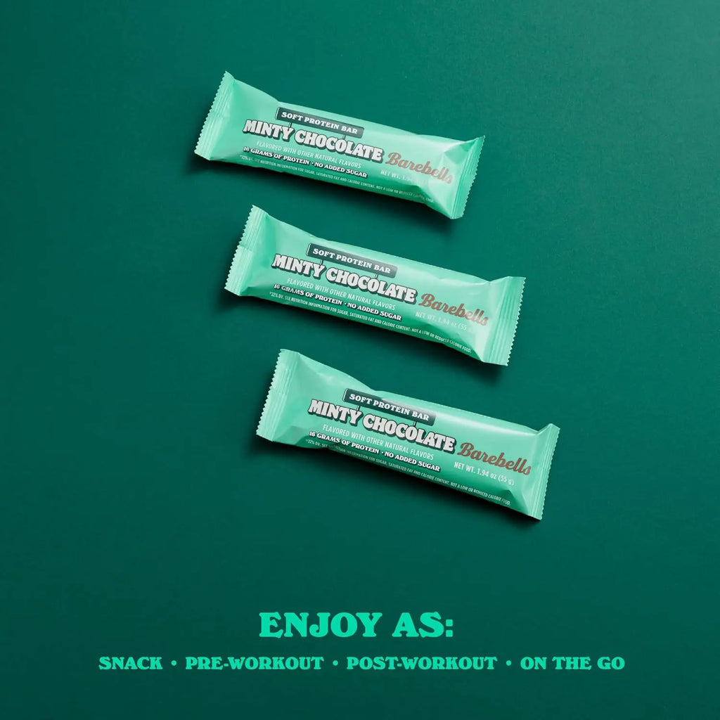 Barebells Proteina Barra 12pzs De 55gr Sfn Minty chocolate