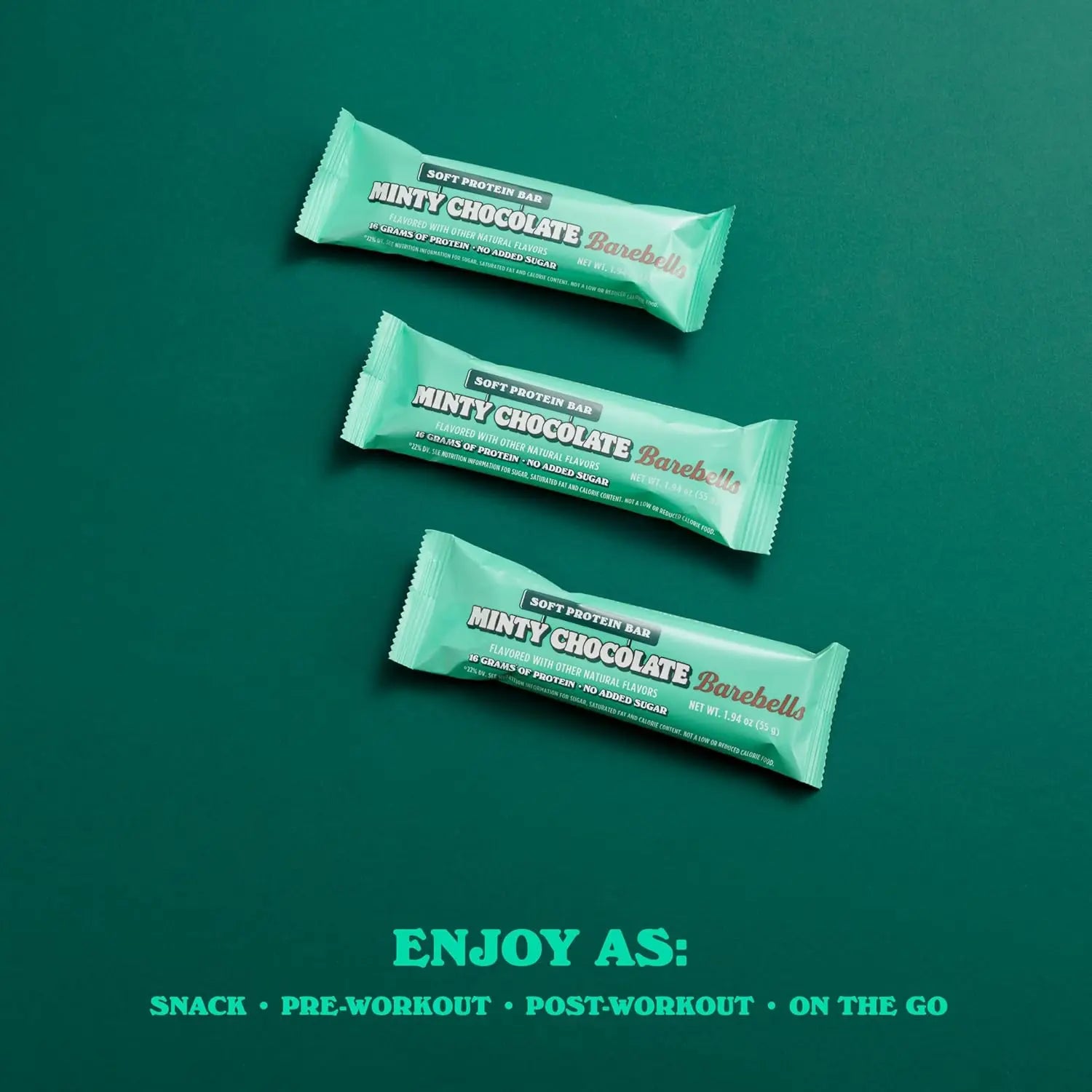 Barebells Proteina Barra 12pzs De 55gr Sfn Minty chocolate