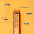 BAREBELLS PROTEINA BARRA 12PZS DE 55gFR SFN PEANUT BUTTER