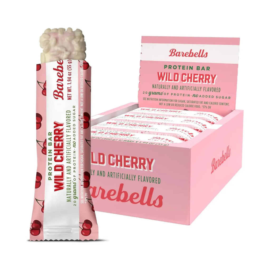Barebells Barras De Proteina 12 Pzs De 55 Grs Wild Cherry