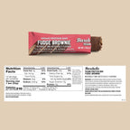 BAREBELLS BARRA VEGANA 12PZS DE 55gr  FUDGE BROWNIE