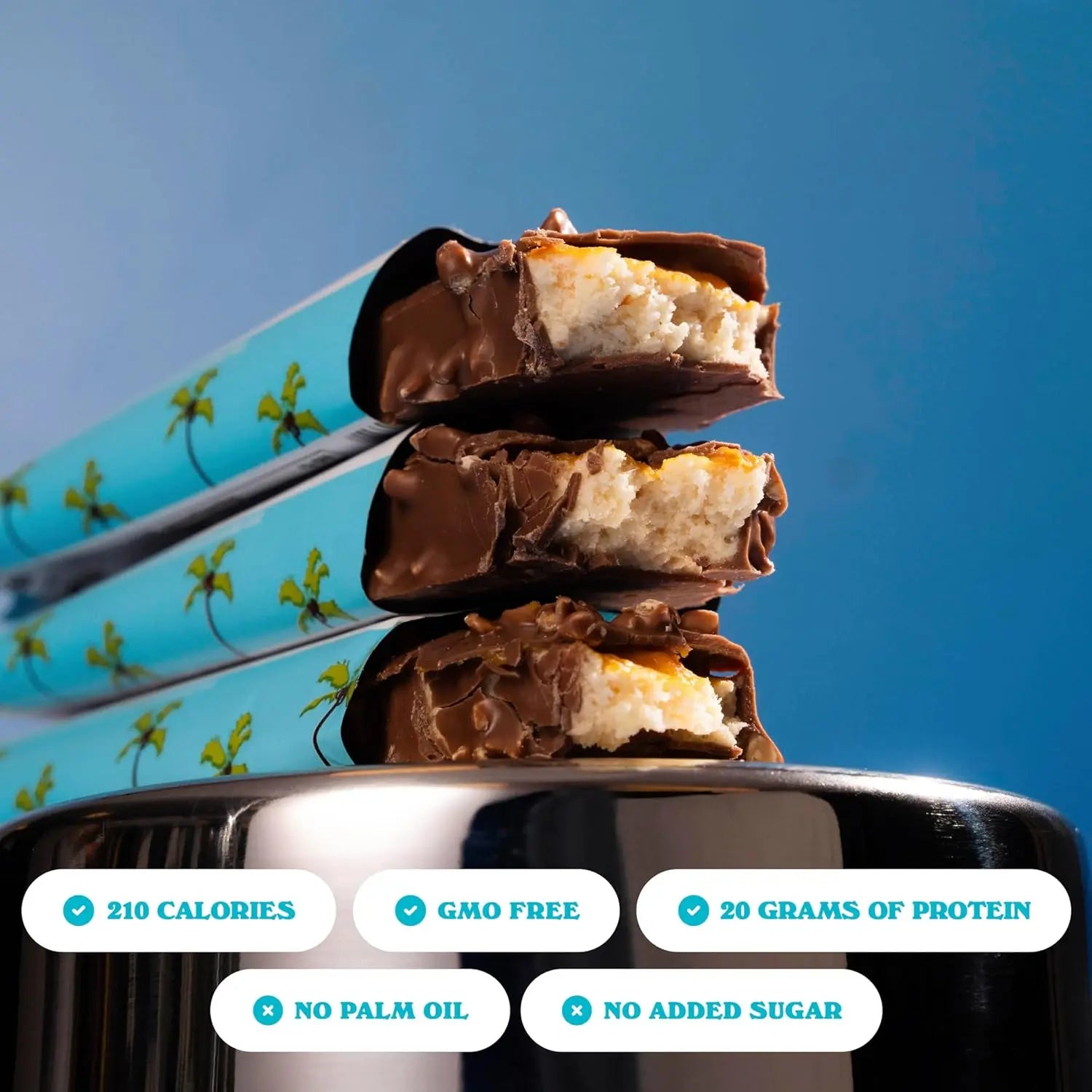 BAREBELLS PROTEINA BARRA 12PZS DE 55gr SFN COCONUT CARAMEL ALMOND