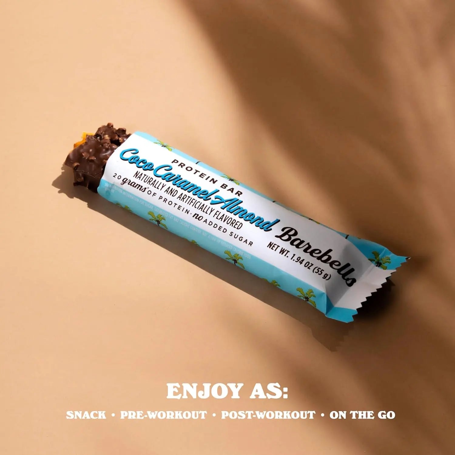 BAREBELLS PROTEINA BARRA 12PZS DE 55gr SFN COCONUT CARAMEL ALMOND