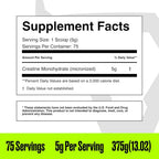 BullFit Micronized Creatine Monohydrate (75 servings)