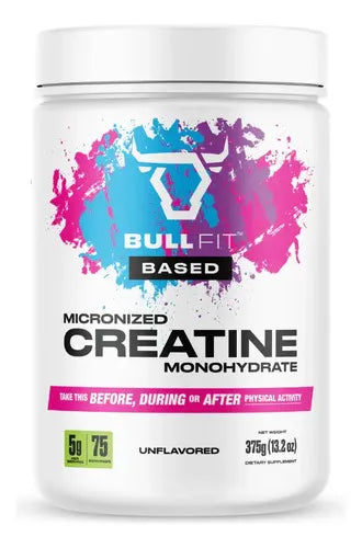 BullFit Micronized Creatine Monohydrate (75 servings)