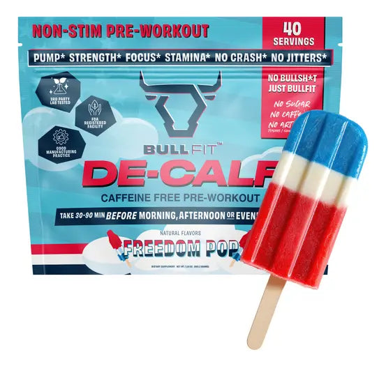De-Calf Non-Stim Pre-Workout Freedom Pop