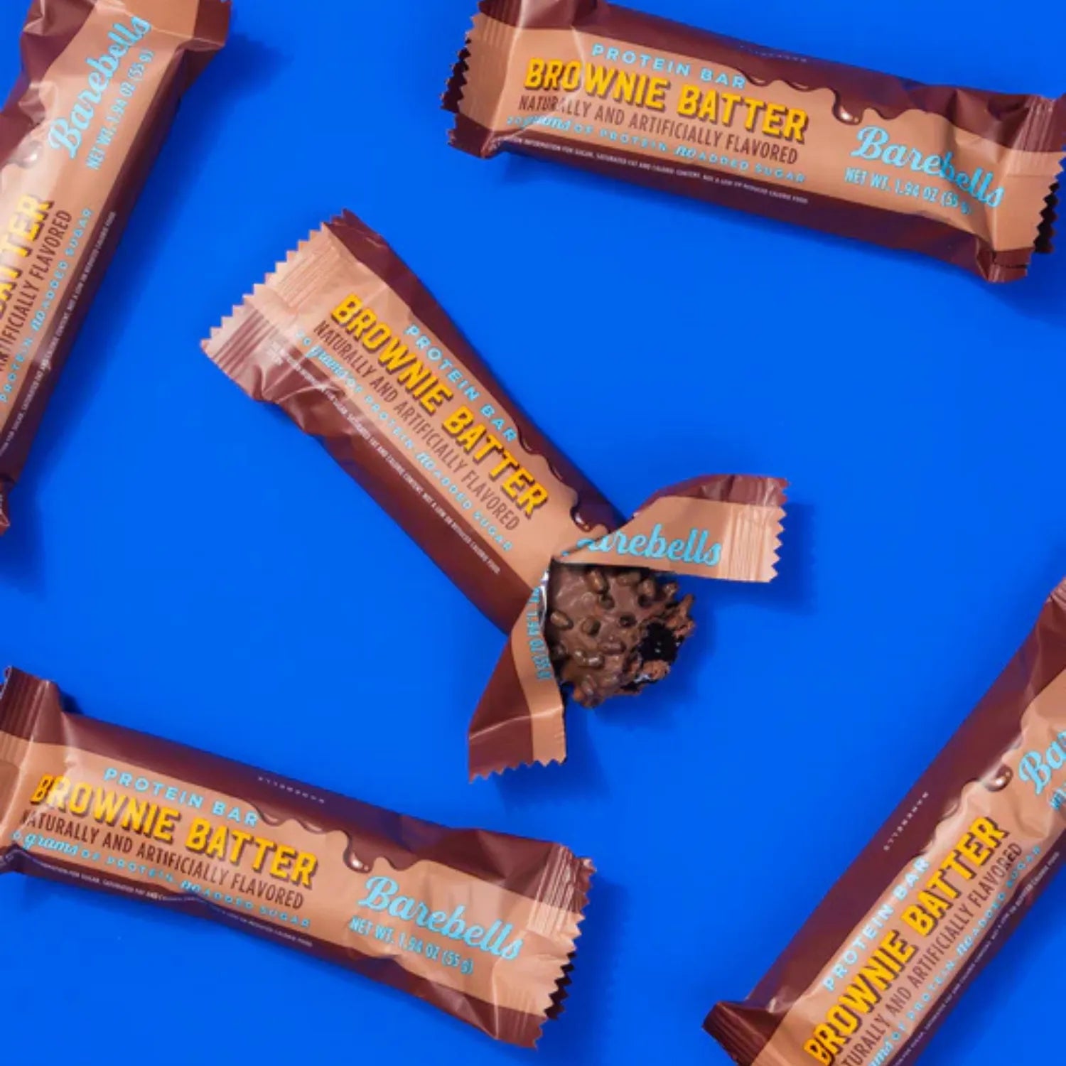 Barebells Proteina Barra 12 Pzs De 55Gr Brownie Batter
