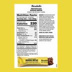 Barebells Protein Bar | Barra de Proteína 20 g | 12 Barras de 55 g | Sabor Banana Bread