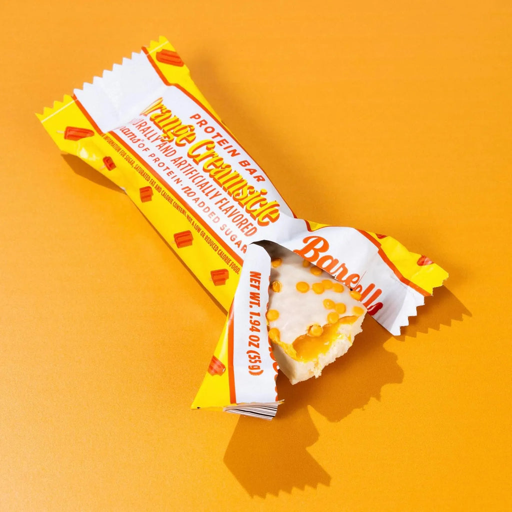 Barebells Barras De Proteina 12 Pzs De 55 Grs Sabor Orange Creamsicle