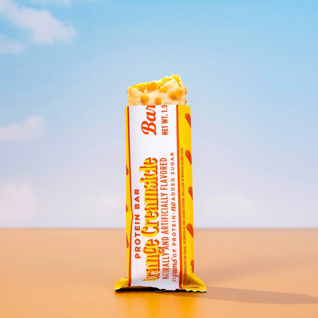 Barebells Barras De Proteina 12 Pzs De 55 Grs Sabor Orange Creamsicle