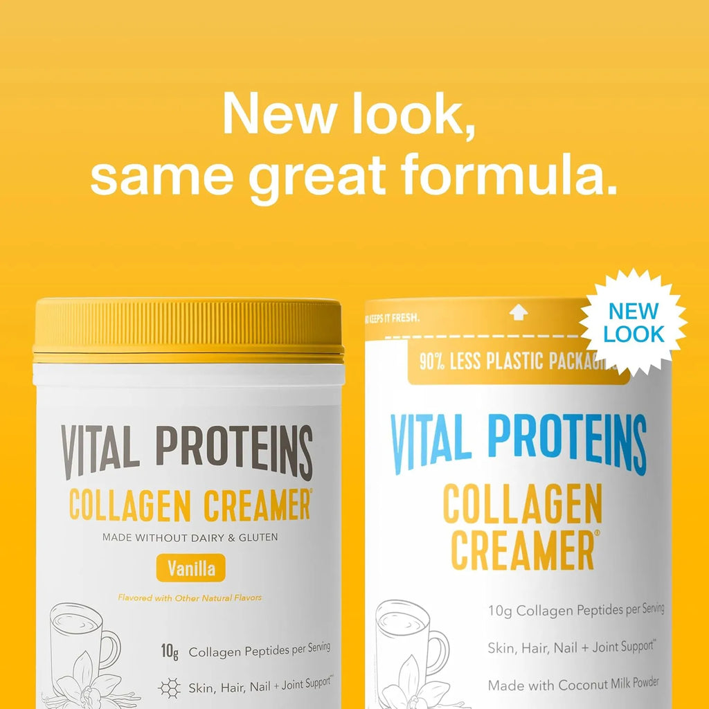 Vital Proteins Collagen Creamer Sustituto De Crema Con Colágeno 300 grs Sabor Vainilla