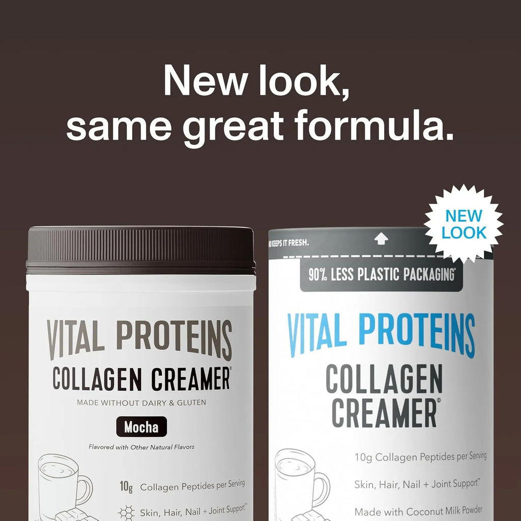 Vital Proteins Collagen Creamer Sustituto de Crema Con Colágeno 12 Servicios Sabor Mocha