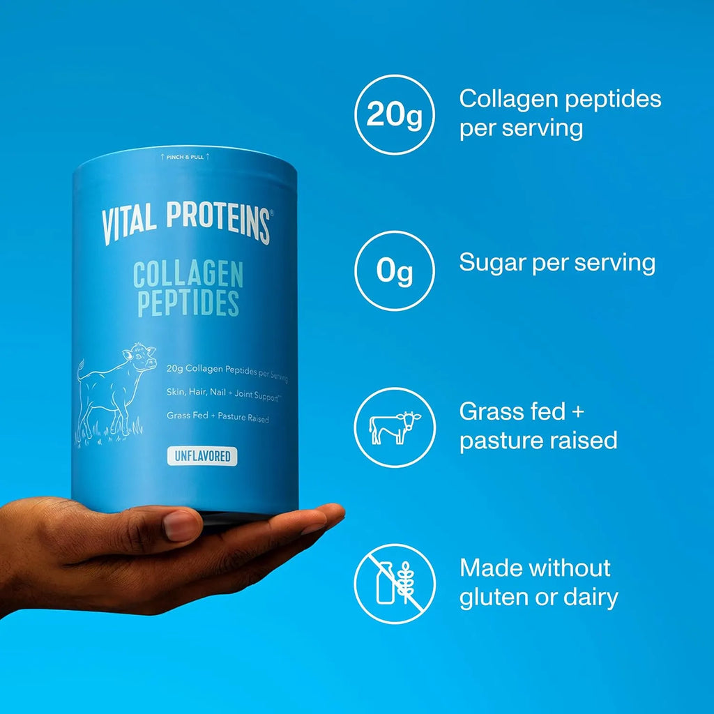 Vital proteins Collagen peptides Péptidos De Colágeno Sin Sabor 28 Servicios 567 Gramos